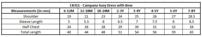 Campana Suzy Dress with Bow, Rainbow Check Print, Multicolour, 2-3Y, Summer Dress for Girls, Kids Wear, Toddler Fashion - Image 2
