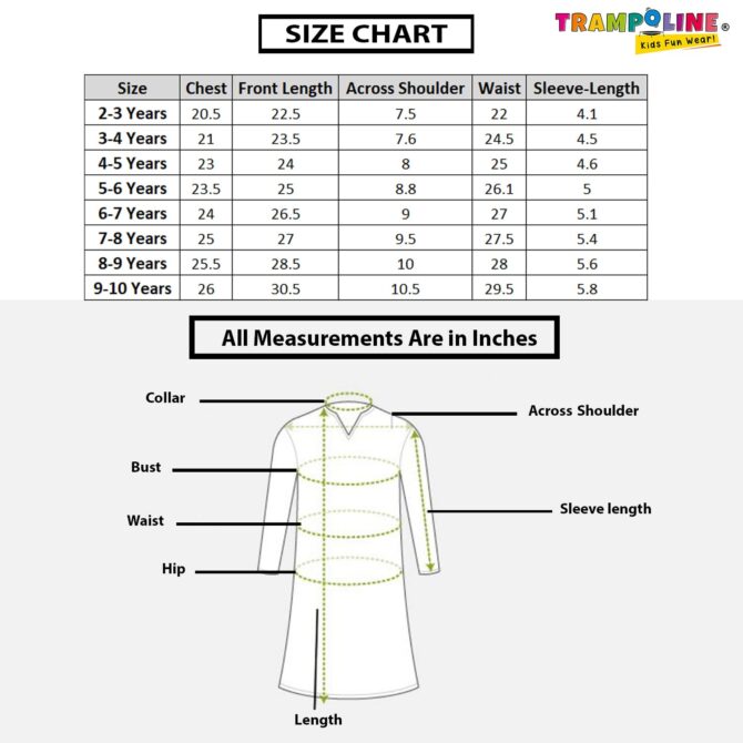 Trampoline Pack of 2 Girls Midi/Knee Length Casual Dress (TRM-DRS-231) Multicolour - Image 2