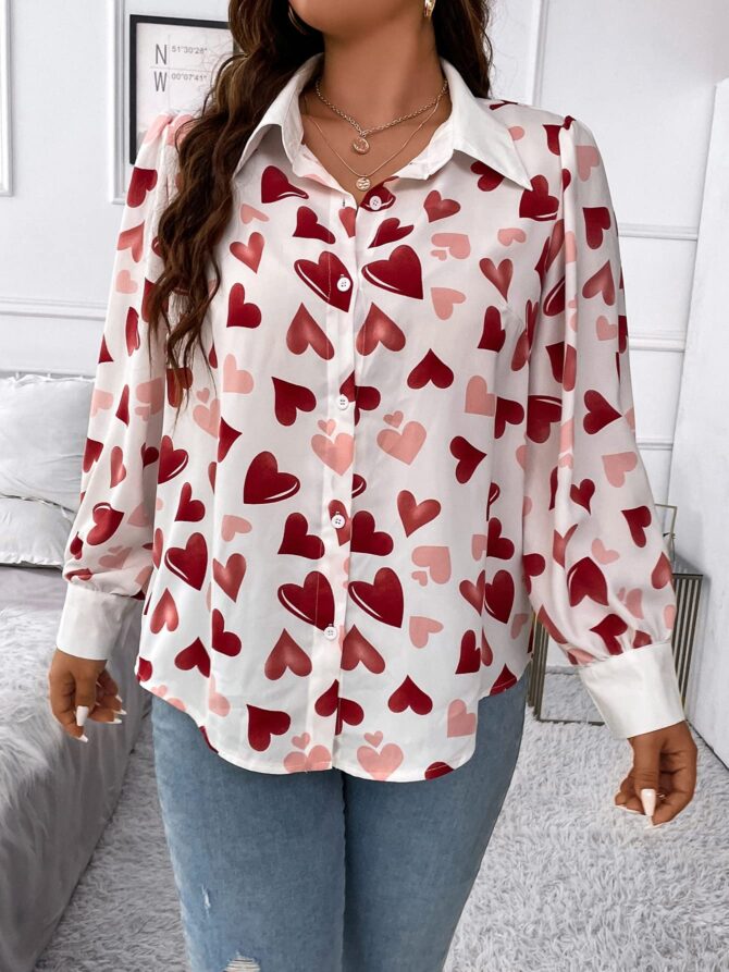 Leriya Fashion Women's Regular Fit Top (LF-W1767_Red - Image 8