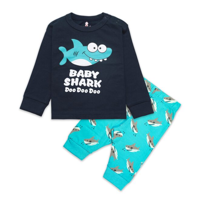 Real Basics Cotton Clothing Sets For Baby Boys & Girls - Unisex Clothing Sets Full Sleeve T-Shirt & Pant, Multicolor, Printed