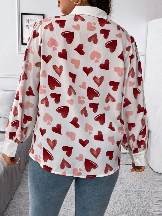 Leriya Fashion Women's Regular Fit Top (LF-W1767_Red - Image 9