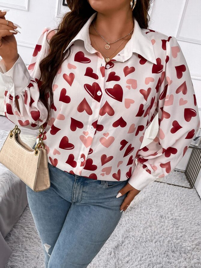 Leriya Fashion Women's Regular Fit Top (LF-W1767_Red - Image 6
