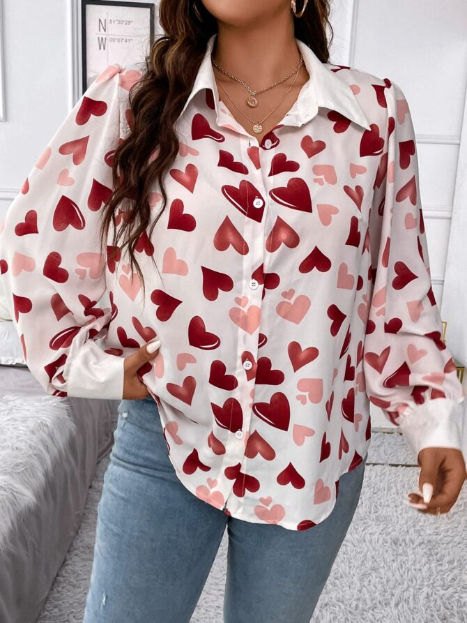 Leriya Fashion Women's Regular Fit Top (LF-W1767_Red - Image 7