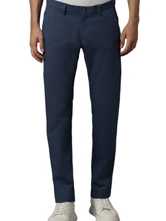 Allen Solly Men's Regular Casual Pants (ASTFQSRFV30081_Black