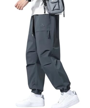 Lymio Track Pant for Men || Track Pants || Plain Track Pant (TP-56-L) Grey