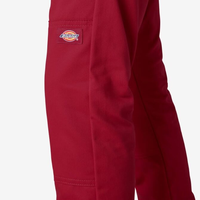 Dickies Men's Skinny-Straight Double Knee Work Pant, English Red, 28W x 30L - Image 2
