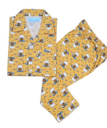 The Little Bunny Boys' & Girls' Cotton Printed Night Suit - Soft, Breathable & Comfortable Kids' Sleepwear Set | Stylish & Trendy Design | Fashionable Pyjama Set for Nightwear & Loungewear _119-MST_32