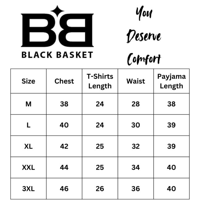 BlackBasket Women's Printed Round Neck Pyjama Set | Short Sleeve Nightsuit Set | Casual Night Dress for Women | Stylish Tshirt and Pyjama Set for Loungewear and Nightwear (RED, L) - Image 5