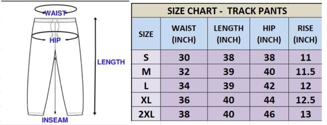 Lymio Track Pant for Men || Track Pants || Plain Track Pant (TP-11-Navyblue-L) - Image 2
