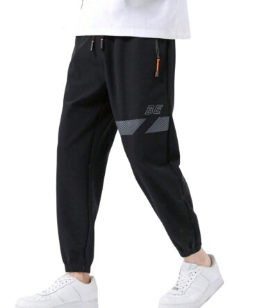 Lymio Track Pant for Men || Track Pants || Plain Track Pant (TP-57-Black-M)