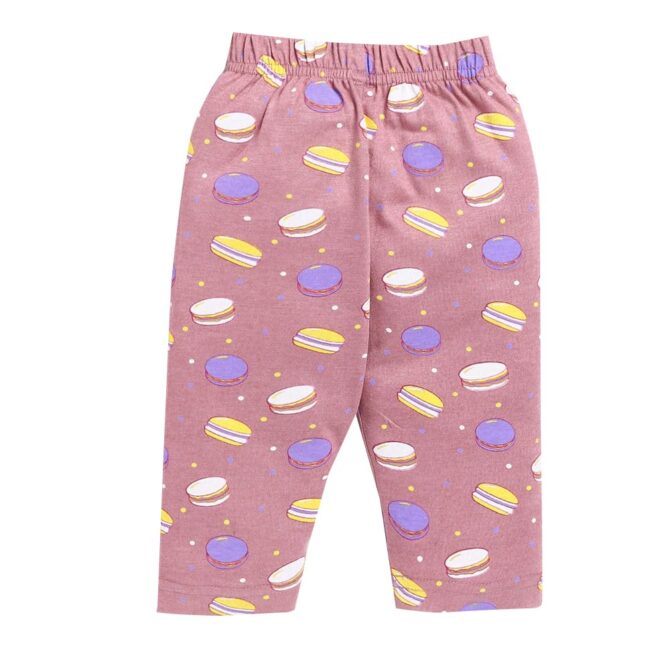 Hopscotch Boys And Girls Cotton Sleepwear Sets In Pink Color For Ages (2-3 Years) - Image 3
