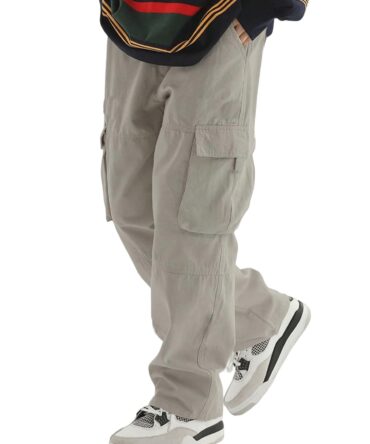 Lymio Cargo Pants for Men|| Cotton Cargo Pants for Men (Cargo-50-Apricot-3XL)