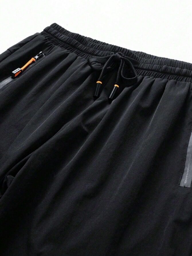 Lymio Track Pant for Men || Track Pants || Plain Track Pant (TP-57-Black-M) - Image 2