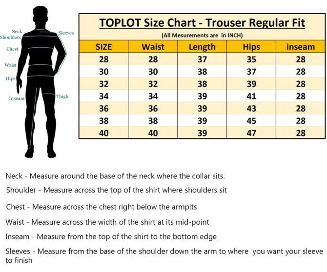 TOPLOT Men's Regular Casual Pants (Men-Pant-5181-Brown-34) - Image 3
