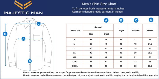 Majestic Man Classic Slim Fit Pure Cotton Casual Shirt (Medium, Olive, Men) - Image 2