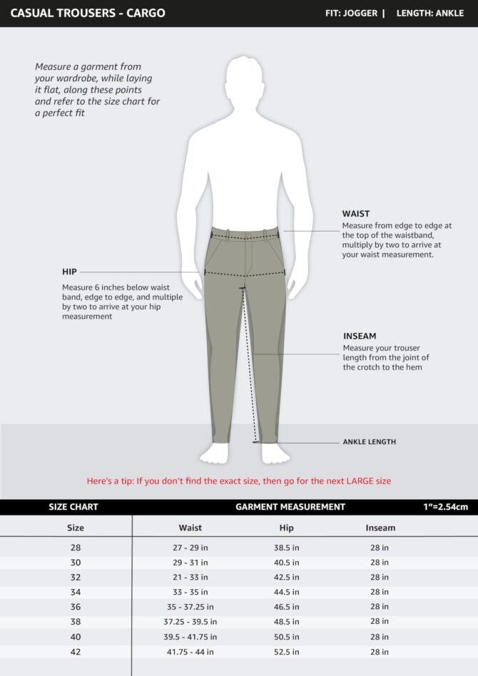 Amazon Brand - Symbol Men's Stretchable Cargo Jogger Pants | Chinos | Casual Mid Rise Trousers (Slim Fit) (Lt Olive_30) - Image 4