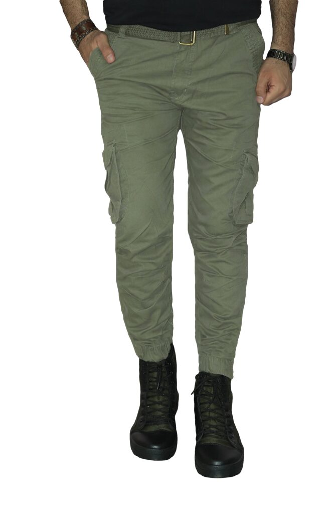 Urban Legends Men's Regular Fit Cargos (Cargo Pant774_Light Green _36)