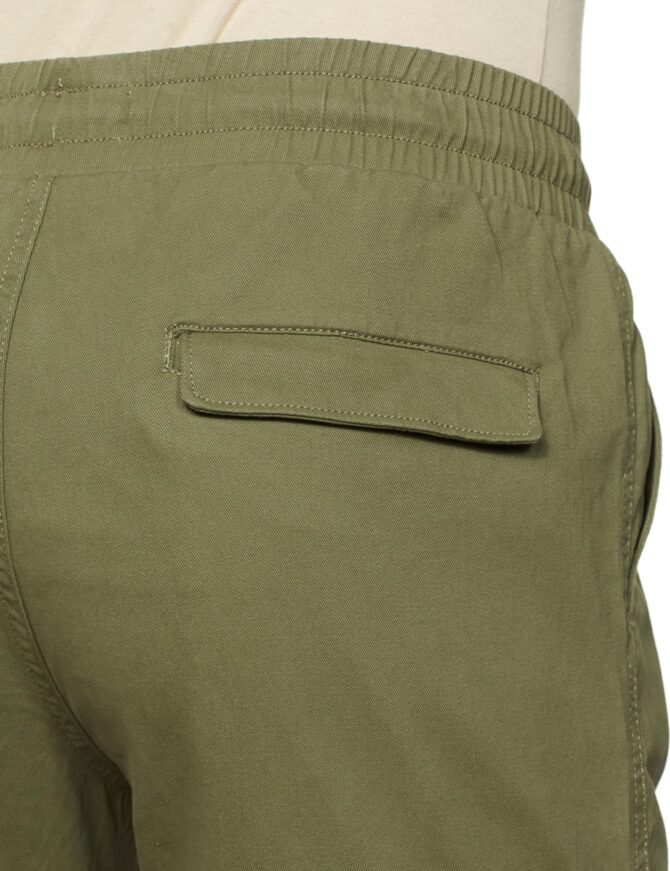 Amazon Brand - Symbol Men's Stretchable Cargo Jogger Pants | Chinos | Casual Mid Rise Trousers (Slim Fit) (Lt Olive_30) - Image 5