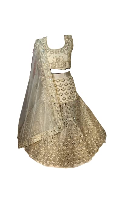 Rahamat Lehenga House Beautiful Look Heavy Resham and zari Work velvet Lehenga Choli For Women(Free Size) 14