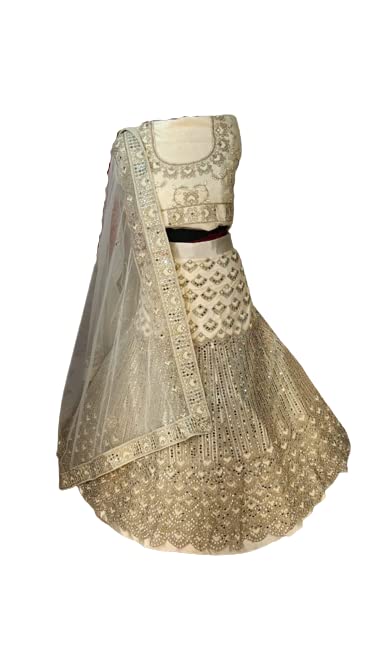 Rahamat Lehenga House Beautiful Look Heavy Resham and zari Work velvet Lehenga Choli For Women(Free Size) 14 - Image 2