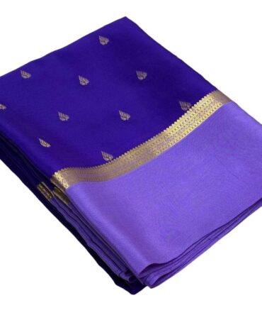 Traditional Women's Semi Mysore Silk Women's Saree with Blouse
